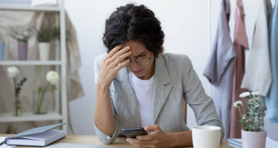 a worried business owner who is divorcing