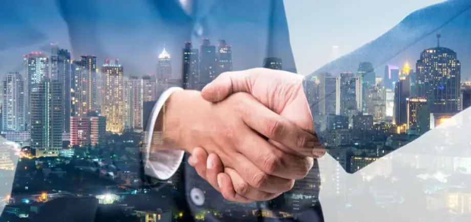 teamwork and partnership concept