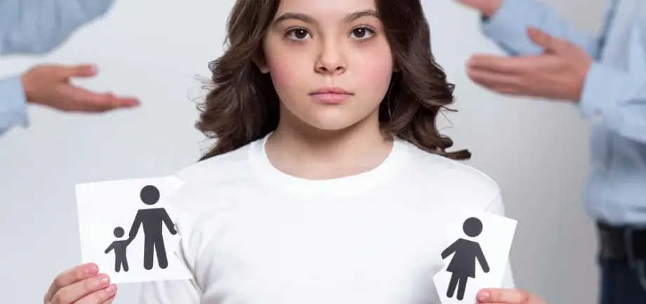 Daughter of divorcing parents worried