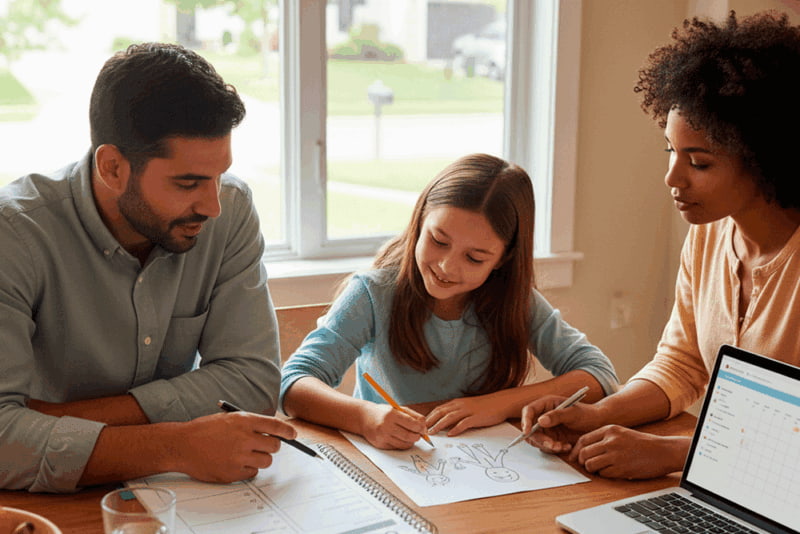 maryland 50-50 child custody co parenting
